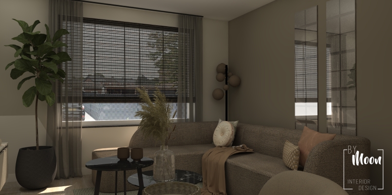 Sfeervolle woonkamer en keuken - Maasbracht